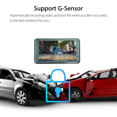 4"/4.5" IPS Screen Full HD 1080P DVR Dash Cam, Car Dashboard Camera Video Recorder w/ G-sensor