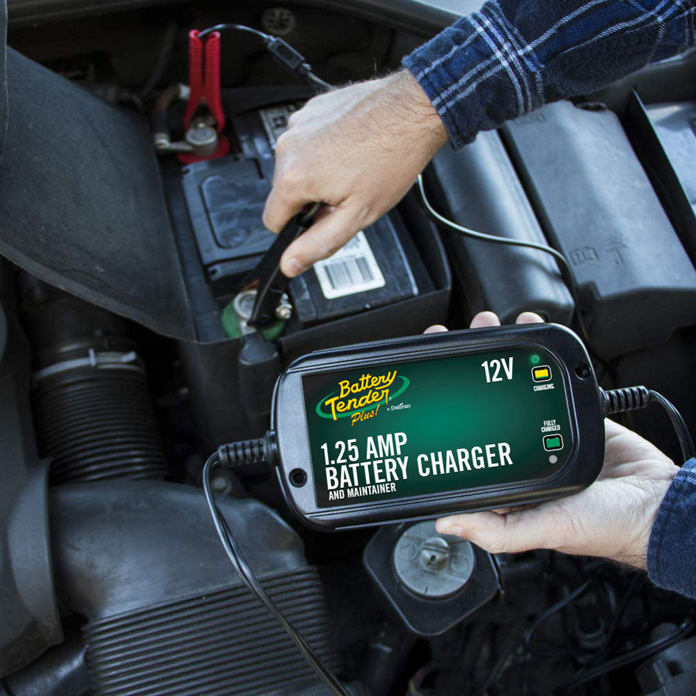 Plus High Efficiency 1.25 Amp Charger.