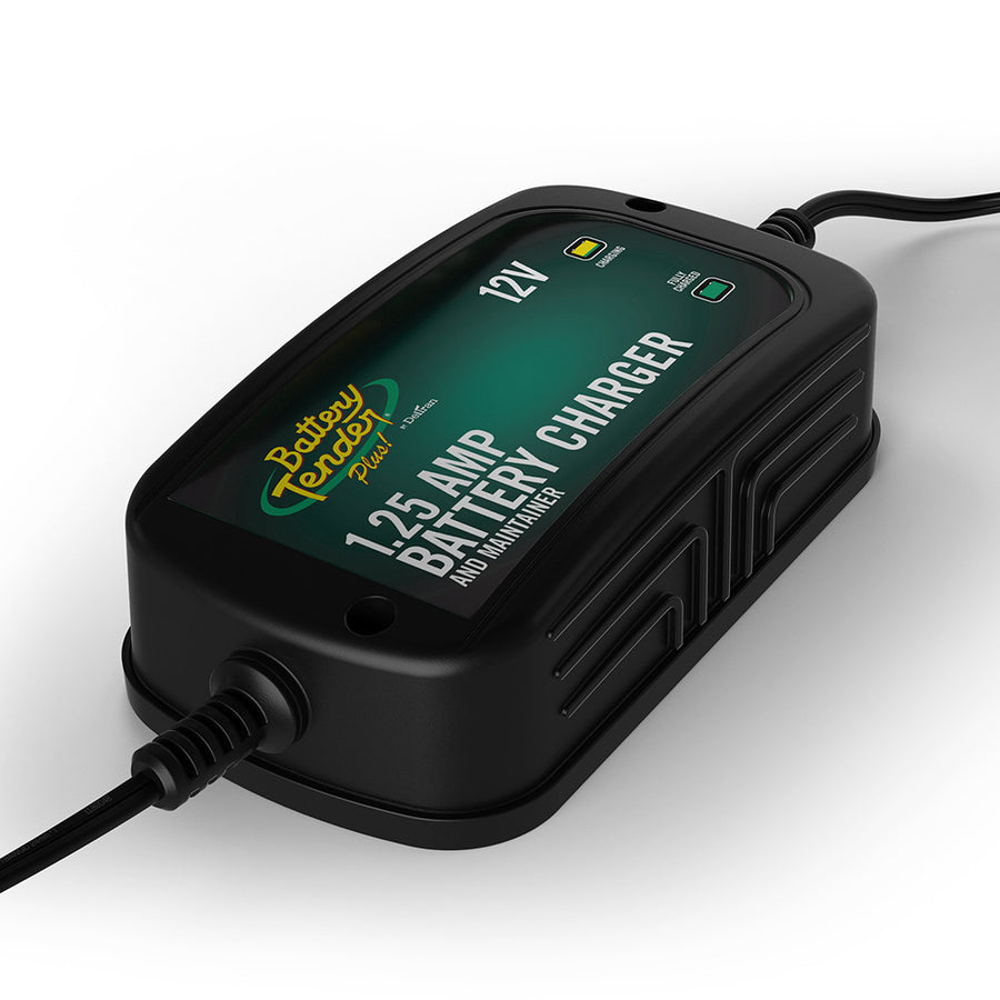 Plus High Efficiency 1.25 Amp Charger.